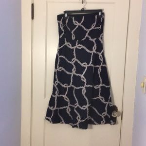 JCrew Size 8 Strapless Dress